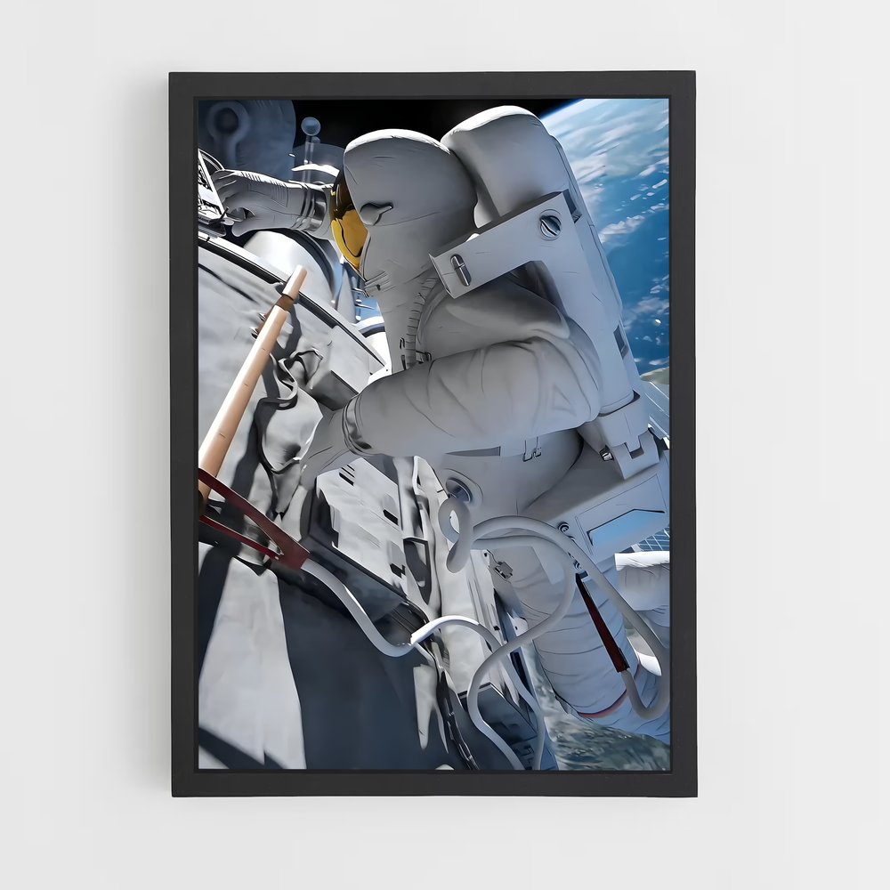 Poster Éblouissant des missions spatiales (vue 2)
